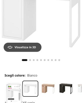 Scrivania Ikea mod Mike