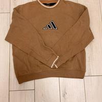 Felpa adidas marrone taglia XL