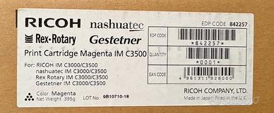 Toner orginali Ricoh IMC3000C3500 vari colori, pez