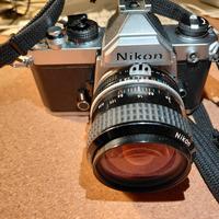 nikon fm + nikkor 35mm f2