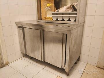 tavolo armadiato riscaldato 