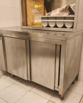 tavolo armadiato riscaldato 