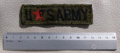 Patch US Army grigio verde