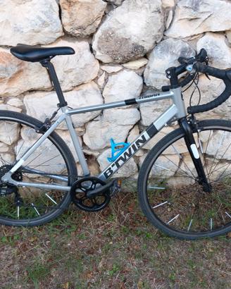 bicicletta gravel Btwin Triban 100 tg M