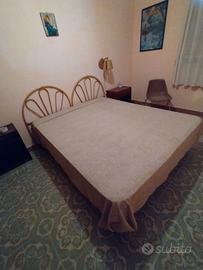 Letto singolo in vimini