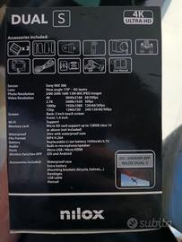 nilox dual s action cam