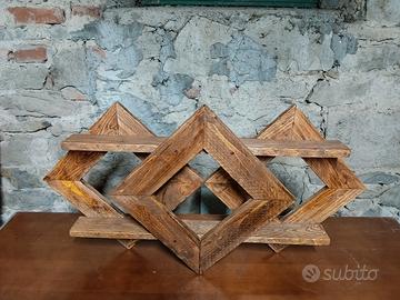 mensola artigianale per piccole piante oppure ogge