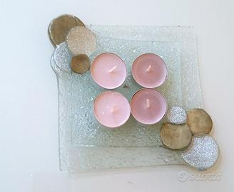 Piatti decorativi in vetro