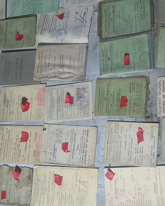 libretti d'epoca piaggio ciao boxs 2 Garelli ecc..