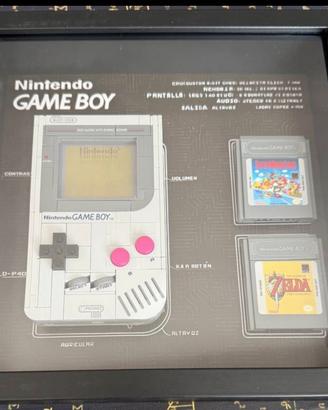 Cornice per esporre Game Boy Lego Nintendo