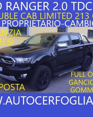 FORD Ranger 2.0 tdci double cab Limited 213cv AU