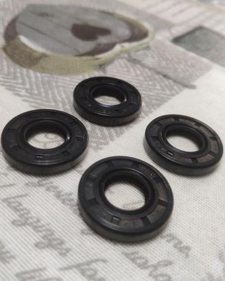 Set di 4 paraoli doppio labbro NBR 25x12x4,5