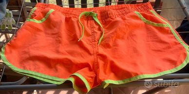 Costume uomo XL arancio e verde