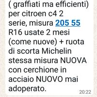 gomme più cerchi lega 205 55 r16