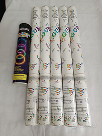 Tubi spara coriandoli