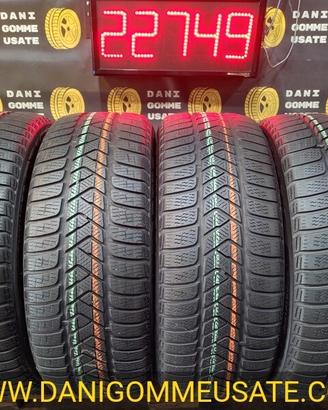 4 GOMME 225 50 17 PIRELLI INVERNALI CON 70/80%
