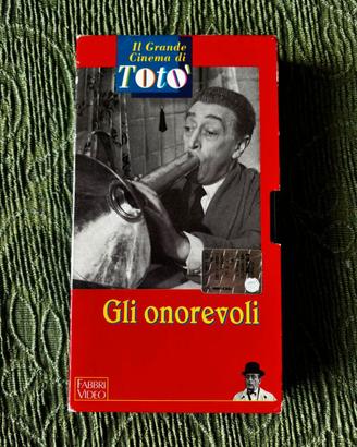 Film Gli Onorevoli Toto' in Cassetta VHS