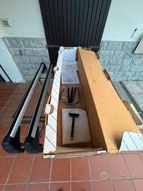 Barre portatutto orig. VW per Polo 9N  e box tetto