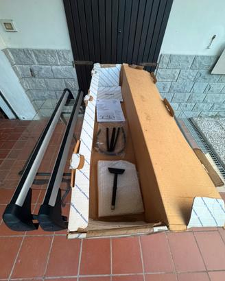 Barre portatutto orig. VW per Polo 9N  e box tetto
