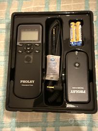 PHOLSY Timer Telecomando Fotocamera Wireless-Nuovo