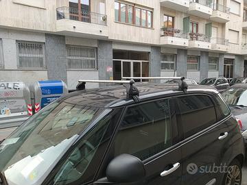 barre portatutto portapacchi e attacchi 500L fiat