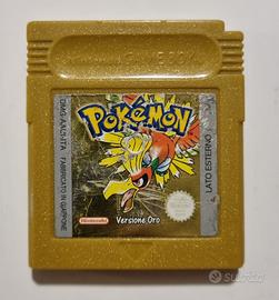 Pokemon Versione Oro Game Boy Color Nintendo