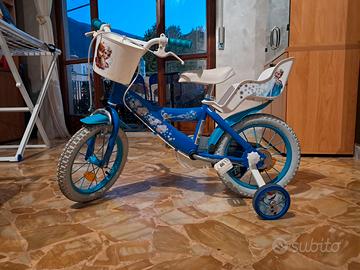 Bici Bambina Disney Frozen 14 Pollici