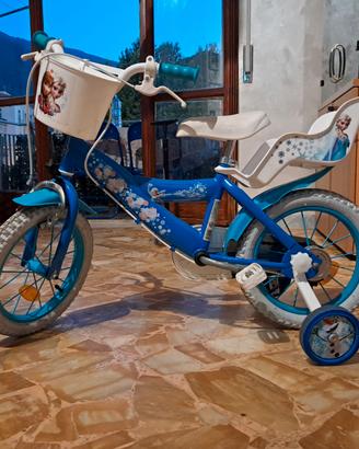 Bici Bambina Disney Frozen 14 Pollici