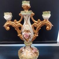 Candelabro stile Capodimonte anni 50/60
