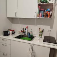 cucina Ikea bianca con maniglie