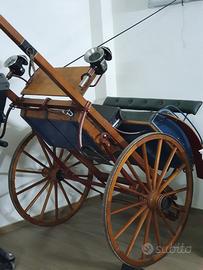 Calesse d’epoca artigianale messinese – raro, ruot