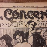 ANTICO SPARTITO MUSICALE MANDOLINO CHITARRA 1903