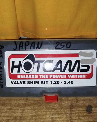 Kit regolazione valvole motocross Japan 
