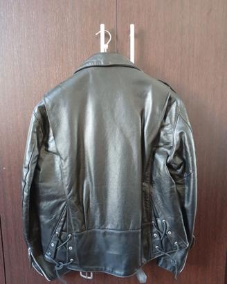 Giubbotto biker - chiodo in pelle