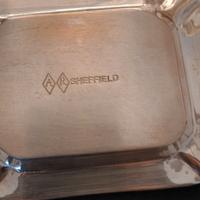Sheffield vintage, bel posacenere, posa oggetti