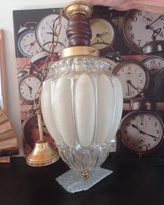 Lampada a sospensione vetro Murano 