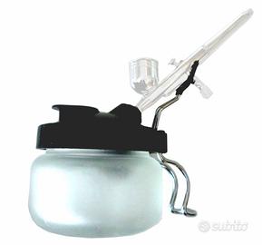 98 BARATTOLO VETRO per depurazione aerografo