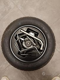 RUOTINO DI SCORTAKIT CRIC ORIGINALE FIAT PANDA 3^