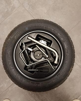 RUOTINO DI SCORTAKIT CRIC ORIGINALE FIAT PANDA 3^