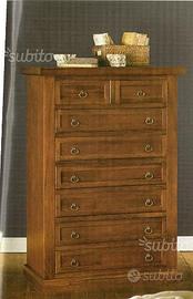 Settimino cassettiera arte povera cassettiere