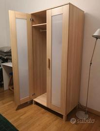 IKEA Aneboda, guardaroba e colonna scaffali