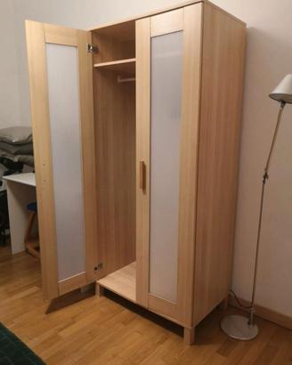 IKEA Aneboda, guardaroba e colonna scaffali