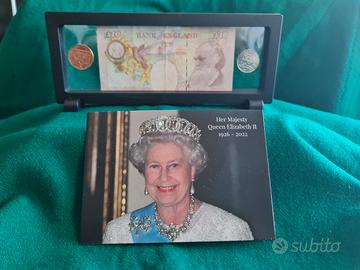 Banconota 10 sterline Ten pounds inglesi 2000  Eli