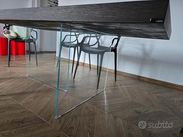 TAVOLO LAGO AIR WILDWOOD GRIGIO 