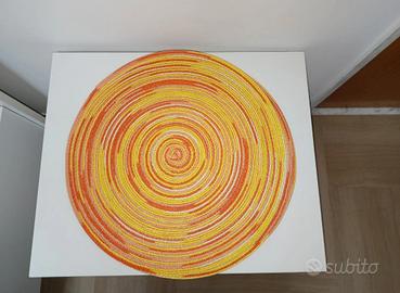 Set 5 Sottopiatto Tovaglietta rotonda 38cm