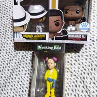 Lotto funko pop ali 80 michael jackson e pinkman