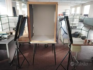 Banco posa per foto e lampade