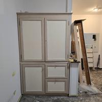 Cucina monoblocco fatta a mano scomparsa