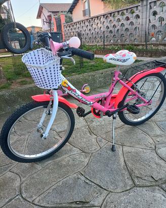 bici per bambina praticamente nuova