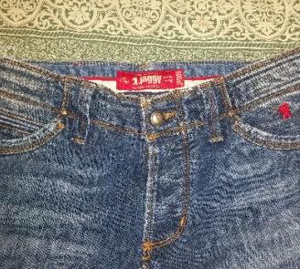 Jeans jaggy McQueen30\32 accorciati